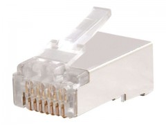 Kabel / RJ45 CAT5E SHLD MOD Plug RND 100