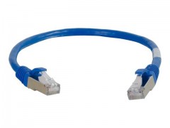 Kabel / Cat6a Shielded Patch 5 m Blue