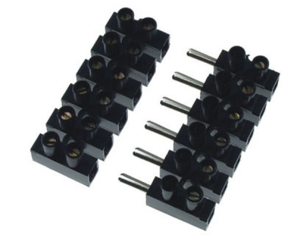 Lüsterklemmen steckbar LKS-2,5 schwarz 1,5-2,5mm² 5A 