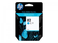 HP No 82 Ink Cart/Cyan 28ml